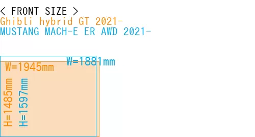 #Ghibli hybrid GT 2021- + MUSTANG MACH-E ER AWD 2021-